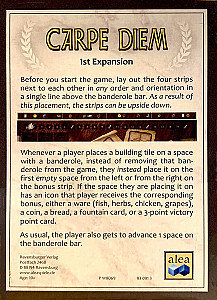 
                            Изображение
                                                                дополнения
                                                                «Carpe Diem: 1st Expansion»
                        