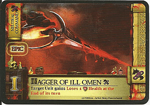 
                            Изображение
                                                                промо
                                                                «Castle Assault: Dagger of Ill Omen Promo Card»
                        