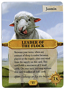 
                            Изображение
                                                                дополнения
                                                                «CATAN: The Helpers – Leader of the Flock»
                        