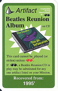 
                            Изображение
                                                                промо
                                                                «Chrononauts: Beatles Reunion Album Promo Card»
                        