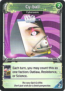 Clank! In! Space!: Cy-ball Promo Card