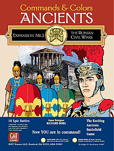 
                            Изображение
                                                                дополнения
                                                                «Commands & Colors: Ancients Expansion Pack #3 – The Roman Civil Wars»
                        