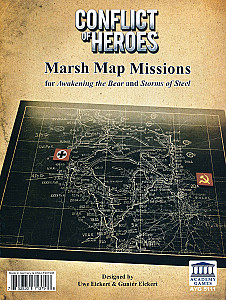 Conflict of Heroes Expansion Pack: Map Board #6 – The Marsh