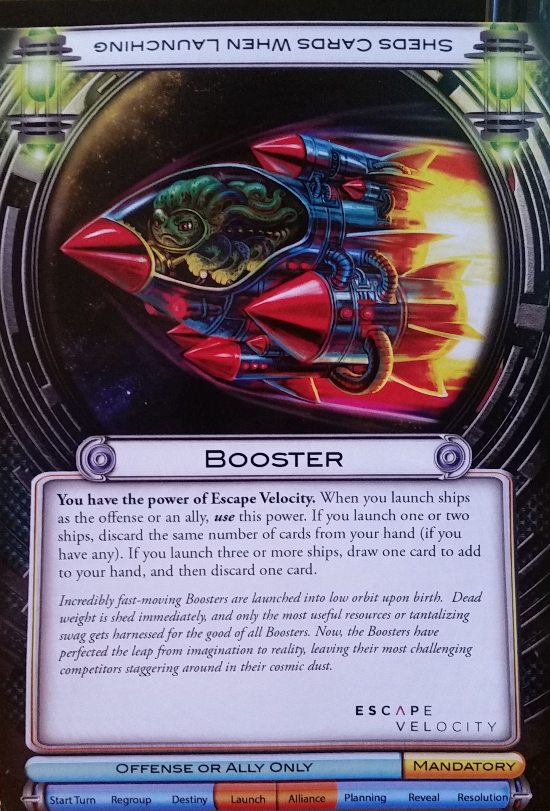 Cosmic Encounter: Booster Promo Alien»