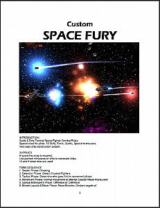 Custom Space Fury