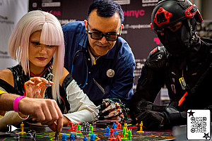 Фотосет игры Cyberpunk 2077 с фестиваля Старкон