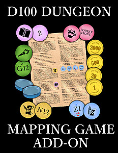 D100 Dungeon: Mapping Game – Add-On