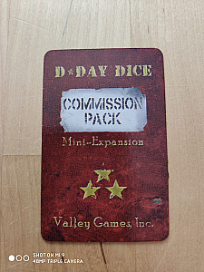 
                            Изображение
                                                                дополнения
                                                                «D-Day Dice: Commission Pack»
                        
