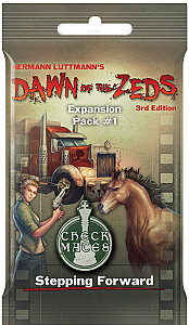 
                            Изображение
                                                                дополнения
                                                                «Dawn of the Zeds (Third edition): Expansion Pack #1 –  Stepping Forward»
                        