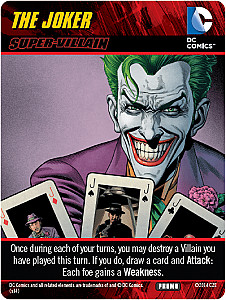 
                            Изображение
                                                                дополнения
                                                                «DC Comics Deck-Building Game: Forever Evil – The Joker Super Villain»
                        