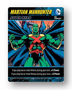 DC Comics Deck-Building Game: Martian Manhunter promo