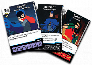 DC Comics Dice Masters: Batman the Animated Series Promo Cards