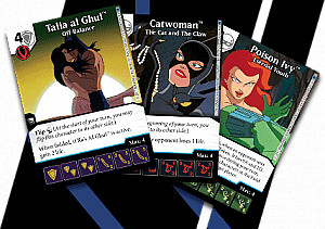 DC Comics Dice Masters: Batman the Animated Series Sirens Promo Cards