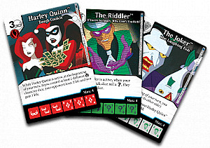 DC Comics Dice Masters: Batman the Animated Series Villains Promo Cards