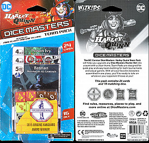 
                            Изображение
                                                                дополнения
                                                                «DC Comics Dice Masters: Harley Quinn Team Pack»
                        