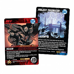 
                            Изображение
                                                                промо
                                                                «DC Deck-Building Game: Red X & Project Thaumaton Promo Cards»
                        