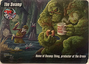 DC Spyfall: Swamp Thing Location Card Promo Cards
