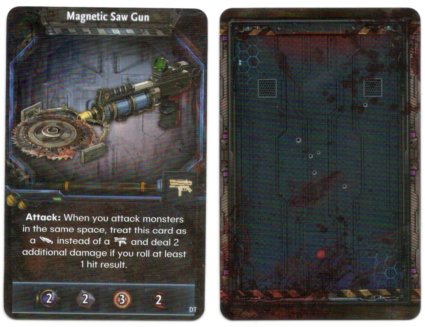 Стратегии и варианты игры · «Deep Madness: Magnetic Saw Gun Promo Card»