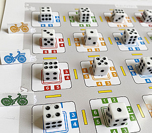 Delivery: dice collecting and strategy
