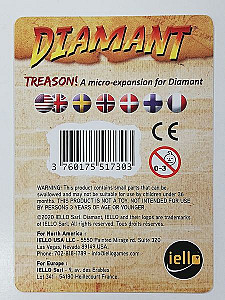 
                            Изображение
                                                                дополнения
                                                                «Diamant: Treason! Expansion»
                        