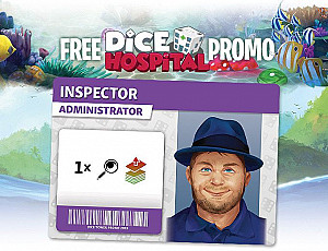 Dice Hospital: Inspector Administrator Promo Card