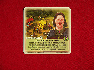 
                            Изображение
                                                                дополнения
                                                                «Die Fürsten von Catan: Sonderkarte 2011 – Carol, die Spieleerklärerin»
                        