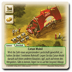 
                            Изображение
                                                                дополнения
                                                                «Die Fürsten von Catan: Sonderkarte Frühjahr 2012 – Catan Mobil»
                        