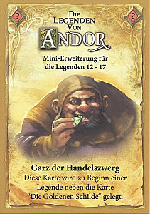 
                            Изображение
                                                                дополнения
                                                                «Die Legenden von Andor: Garz der Handelszwerg»
                        