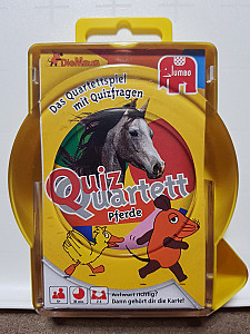 Die Maus: Quizquartett Pferde
