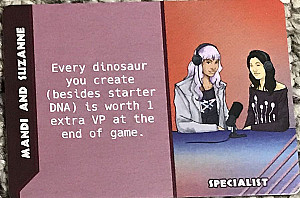 
                            Изображение
                                                                промо
                                                                «Dinosaur Island:  Dice Tower – Mandi and Suzanne Promo Card»
                        