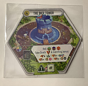 Dinosaur World: The Dice Tower Attraction Tile