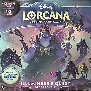 
                            Изображение
                                                                настольной игры
                                                                «Disney Lorcana: Illumineer's Quest – Deep Trouble»
                        