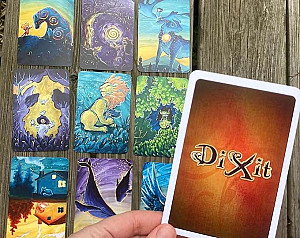 Dixit Cards with Original Pocket Vinyl Paintings