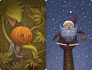 
                            Изображение
                                                                промо
                                                                «Dixit: "Pumpkinhead" and "Santa" Promo Cards»
                        