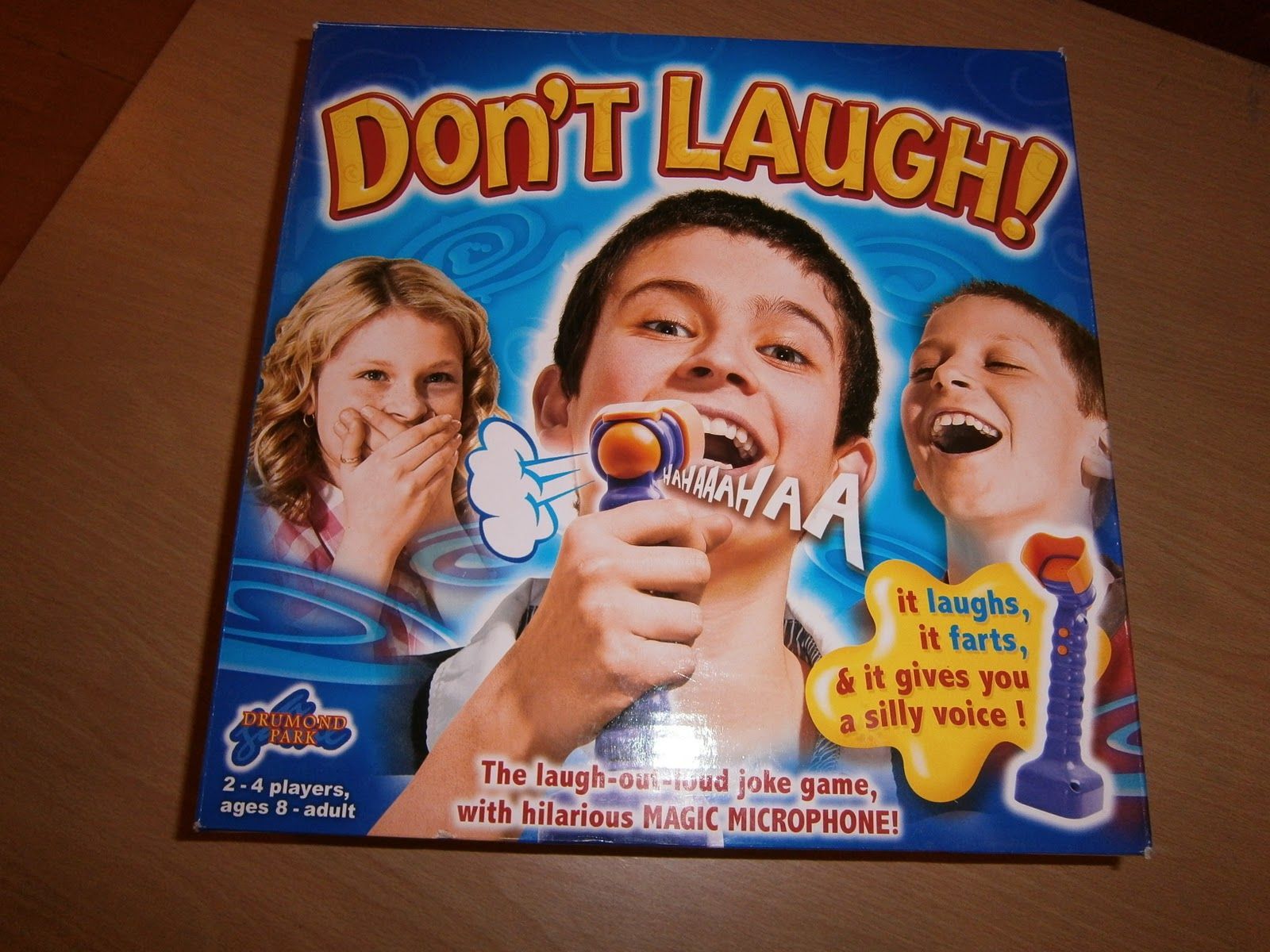 Don t laugh them. Don't laugh.