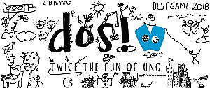 DOS! Twice the fun of UNO
