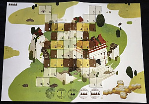 Dragon Castle: Spielbox 02/18 Promo Boards