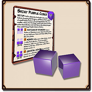 
                            Изображение
                                                                дополнения
                                                                «Dungeon Drop: Mysterious Shiny Purple Cubes Mini-Expansion»
                        