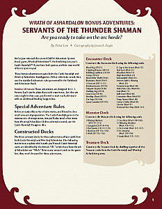 
                            Изображение
                                                                дополнения
                                                                «Dungeons & Dragons: Wrath of Ashardalon Bonus Adventures – Servants of the Thunder Shaman»
                        