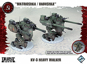 
                            Изображение
                                                                дополнения
                                                                «Dust Tactics: KV-3 Heavy Walker – "Matrioshka / Babushka"»
                        