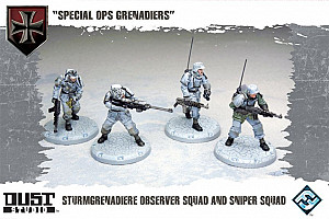 Dust Tactics: Sturmgrenadiere Observer Squad and Sniper Squad – "Special Ops Grenadiers"
