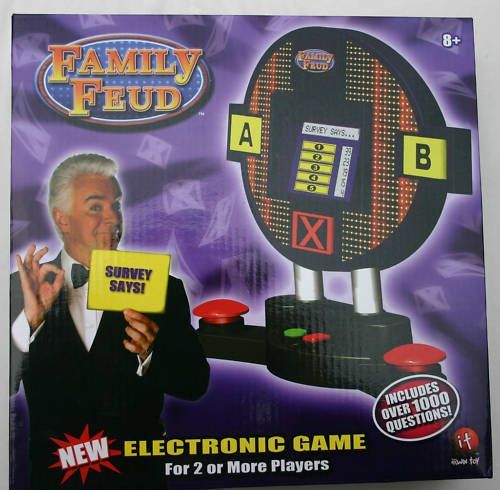 Electronic family store feud game