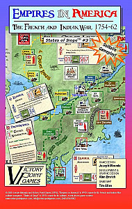 
                            Изображение
                                                                настольной игры
                                                                «Empires in America: The French and Indian War, 1754-62»
                        
