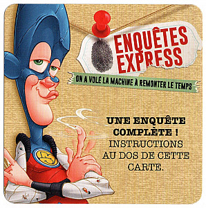 
                            Изображение
                                                                настольной игры
                                                                «Enquêtes Express: On a Volé La Machine A Remonter Le Temps»
                        