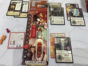 Солнечная сторона планшета, симметричная для игроков