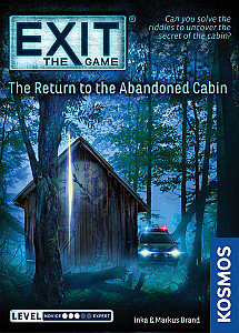 Exit: The Game – The Return to the Abandoned Cabin, KOSMOS, 2022 — front cover, English edition (image provided by the publisher)