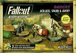 Fallout: Wasteland Warfare – Ack Ack, Sinjin & Avery