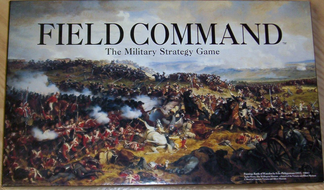 Field command. Game field. Field Commander. Board game field.