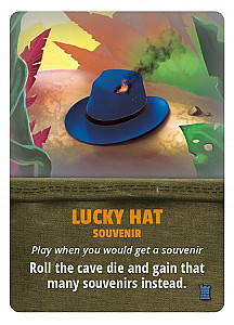 Fireball Island: The Curse of Vul-Kar – Lucky Hat Promo Card