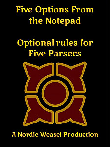 
                            Изображение
                                                                дополнения
                                                                «Five Options from the Notepad: Optional rules for Five Parsecs»
                        
